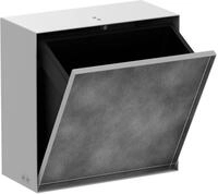 Hansgrohe Einbau Abfalleimer XtraStoris Rock 300/300/140 Mattwei&szlig;, 56090700 56090700