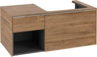 Villeroy & Boch Subway 3.0 Waschbeckenunterschrank, 2 Ausz&uuml;ge, 1001 x 423 x...