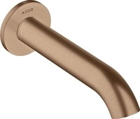 Hansgrohe Wanneneinlauf Axor Uno gebogen Brushed Red Gold 38411310