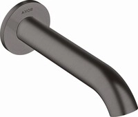 Hansgrohe Wanneneinlauf Axor Uno gebogen Brushed Black Chrome 38411340