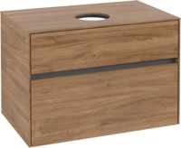 Villeroy & Boch Collaro Waschbeckenunterschrank, 2 Ausz&uuml;ge, 800 x 548 x 500 mm,