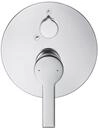 Duravit B.2 Einhebel-Wannenmischer Unterputz Chrom Hochglanz 170x87x170 mm -