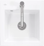 Villeroy & Boch Subway 50 S Sp&uuml;le 331500 x510mm Ivory, 331500FU 331500FU