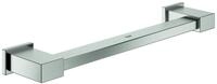 GROHE Wannengriff Essentials Cube 40514_1 340mm Metall supersteel, 40514DC1 40514DC1