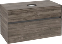 Villeroy & Boch Collaro Waschbeckenunterschrank, 2 Ausz&uuml;ge, 1000 x 548 x 500...
