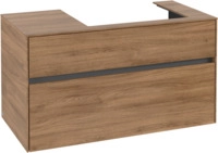 Villeroy & Boch Collaro Waschbeckenunterschrank, 2 Ausz&uuml;ge, 1000 x 548 x 500...