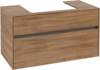 Villeroy & Boch Collaro Waschbeckenunterschrank, 2 Ausz&uuml;ge, 1000 x 548 x 500...