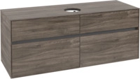 Villeroy & Boch Collaro Waschbeckenunterschrank, 4 Ausz&uuml;ge, 1400 x 548 x 500...
