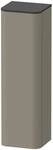 Duravit Happy D.2 Plus Halbhochschrank Stein Grau Seidenmatt 400x360x1336 mm -
