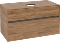 Villeroy & Boch Collaro Waschbeckenunterschrank, 2 Ausz&uuml;ge, 1000 x 548 x 500...