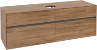 Villeroy & Boch Collaro Waschbeckenunterschrank, 4 Ausz&uuml;ge, 1600 x 548 x 500...