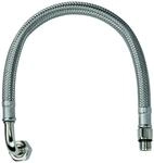 Grohe Druckschlauch flexibel 45461 M12x1 x 1"x3/8" chrom, 45461000 45461000