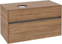 Villeroy & Boch Collaro Waschbeckenunterschrank, 2 Ausz&uuml;ge, 1000 x 548 x 500...