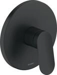 Duravit Wave Einhebel-Brausemischer Unterputz Schwarz Matt 170x92x170 mm -