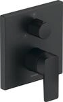 Duravit Manhattan Einhebel-Brausemischer Unterputz Schwarz Matt 150x82x173 mm -