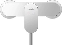 Duravit Wave Einhebel-Brausemischer Aufputz Chrom Hochglanz 216x165x113 mm -