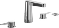 Villeroy & Boch Vierloch-Badewannenrandarmatur Conum 455x124x165mm Matt Black