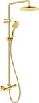 Duravit Shower Systems Duschsystem Gold Poliert 303x573x1124 mm - TH4282008034