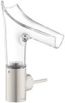 Hansgrohe Waschtischmischer Axor Starck V Edelstahl Optic 12112800