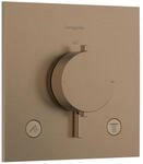 Hansgrohe Thermostat Unterputz Ecostat Comfort E Fertigset 2 Verbraucher brushed