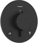 Hansgrohe Thermostat Unterputz Ecostat Comfort S Fertigset 2 Verbraucher mattschwarz,