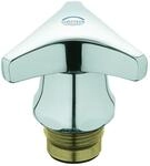 Grohe Oberteil 11104 mit Trecorn Griff Markierung blau 3/4 " " chrom, 11104000
