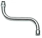 Grohe S-Auslauf 13052 Ausladung 150 mm f&uuml;r K&uuml;chen-Wandbatterien chrom, 13052000