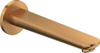 Duravit Wave Wanneneinlauf Bronze Geb&uuml;rstet 65x222x65 mm - WA5240010004 WA5240010004