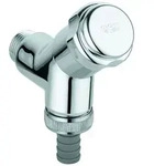GROHE WAS-Anschlussv. Schr&auml;gsitzausf. 41010 Design-Gr. DN15 m. RV chrom 41010000