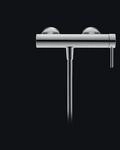 Duravit Circle Einhebel-Brausemischer Aufputz Chrom Hochglanz 255x106x118 mm -