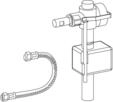 Mepa Ersatzset UPSK SC R11, F&uuml;llventil mit Panzerschlauch, 590267 590267