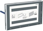 Geberit Abdeckplatte Sigma, fl&auml;chenb&uuml;ndig, mit Sichtrahmen, 115697001 115697001