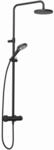 Kludi DIVE Dive X 3S Thermostat Dual Shower System mattschwarz, 6907939-00 6907939-00