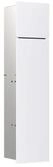 emco WC-Modul asis pure mit Glasfront T&uuml;ranschlag links, Unterputz, 730mm,
