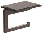Kludi VELA C Toilettenpapierhalter mit Ablage Brushed Gunmetal, 31971N2 31971N2