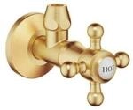 Dornbracht Eckventil MADISON 22900361 Messing geb&uuml;rstet (23kt Gold) 22900361-28