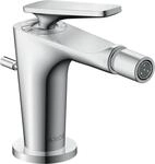 Hansgrohe Bidetmischer Axor Citterio C mit Zugstangen Ablaufgarnitur chrom, 49210000
