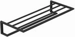 Kludi VELA R Handtuchablage mit Badetuchhalter mattschwarz, 5898939 5898939