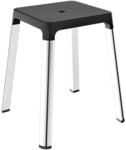 KEUCO AXESS Hocker, Aluminium/Kunststoff, B: 42,3 H: 47,6 T: 42,3 cm,...