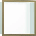 Hansgrohe XtraStoris Individual Wandnische mit Designrahmen 300x300x100mm MW/BBR,