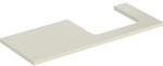 Geberit ONE Waschtisch-Platte, Ausschnitt rechts, f&uuml;r Aufsatzwaschtisch 505325004