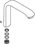 Hansgrohe Auslauf Waschtischmischer 230 chrom , 95974000 95974000