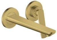 Hansgrohe 2-Loch WTA Wand Unterputz Axor Citterio C mit Auslauf 195 mm Cubic cut