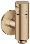 Hansgrohe Wandanschluss Stop AXOR One mit Absperrventil brushed bronze ,...