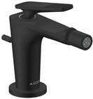 Hansgrohe Bidetmischer Axor Citterio C mit Zugstangen Ablaufg.Cubic mattschwarz,