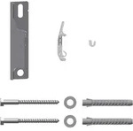 Kermi Wandkonsolen-Set kurz WA 30mm, Einh&auml;ngepunkt 23mm, wei&szlig;, ZB02820001
