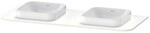 Duravit Happy D.2 Plus Konsole Wei&szlig; Supermatt 1300x550x16 mm - HP032KB8484
