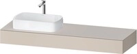 Duravit Qatego Konsole Taupe Matt 1600x550x170 mm - QA4806091910000...