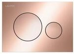 LAUFEN Bet&auml;tigungsplatte MOON INEO 203x145x6 aus Kunsstoff, PVD Rosegold...