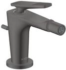 Hansgrohe Bidetmischer Axor Citterio C mit Zugstangen Ablaufg.Cubic brushed black
